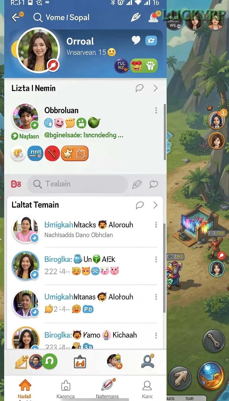 Cuplikan layar HARAPJP — aktivitas