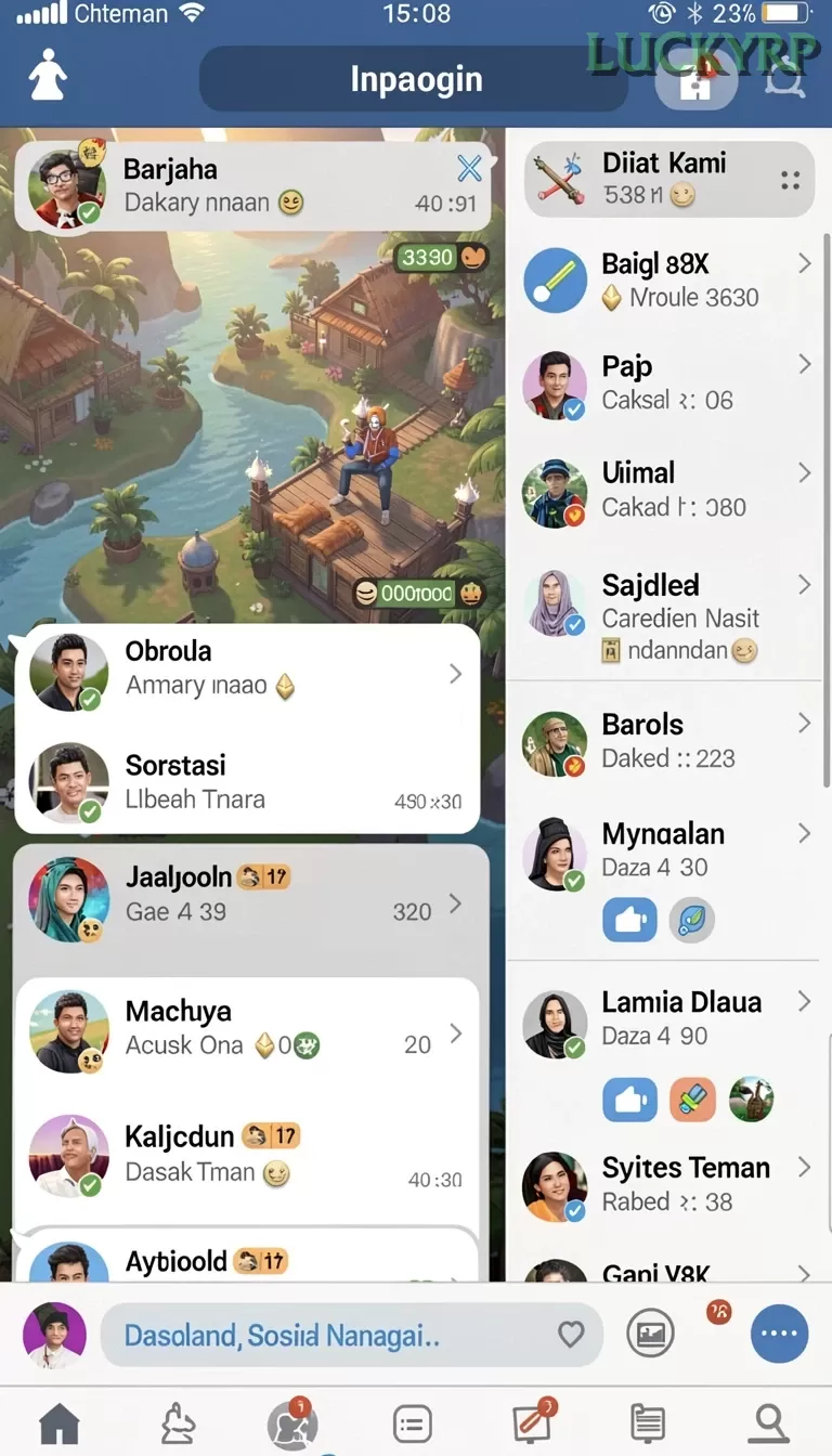 Cuplikan layar HAPPYBET188 — aktivitas