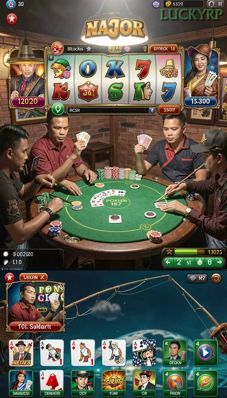 Cuplikan layar IN22 — halaman utama
